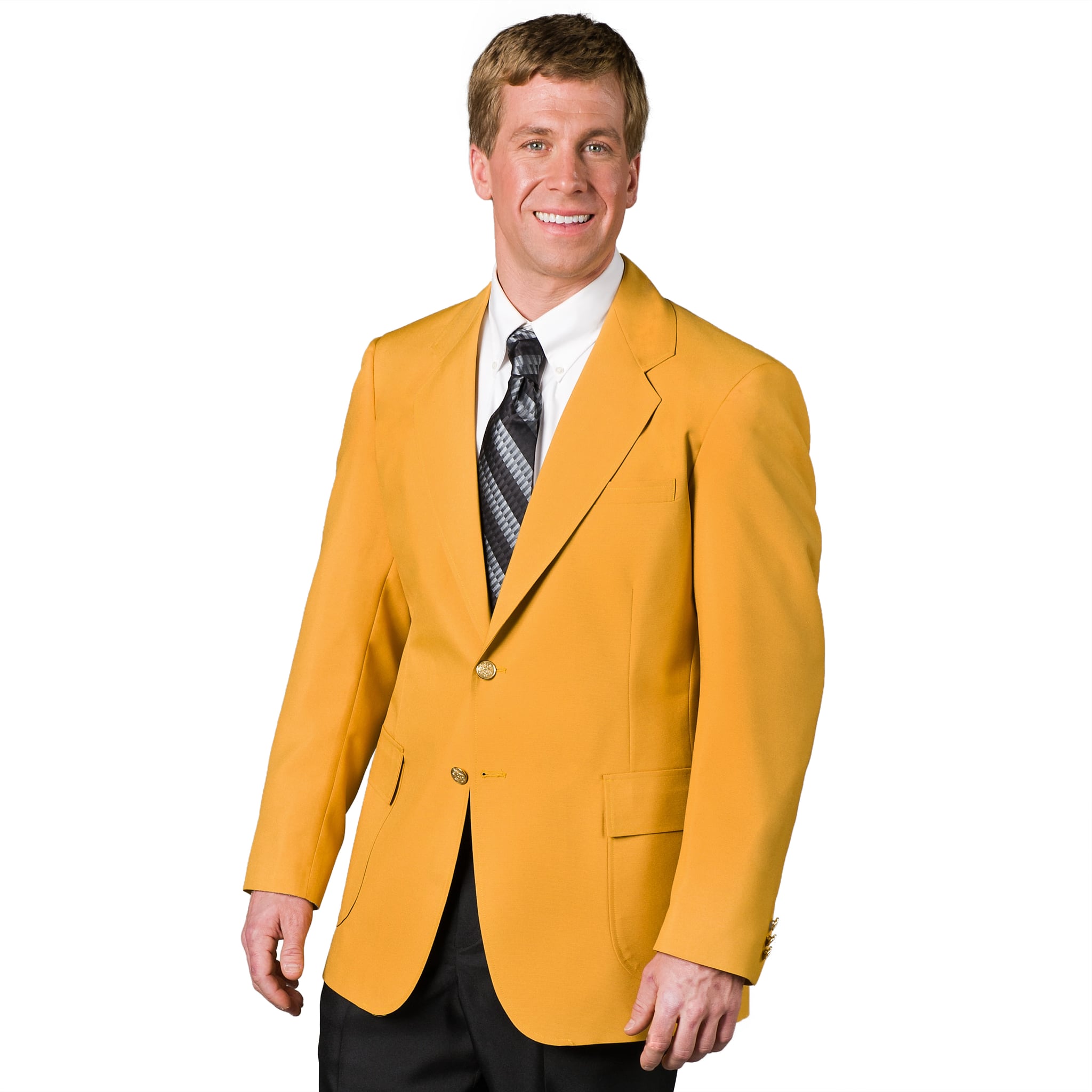 Executive Apparel "Ultralux" Men's Gold Blazer Jacket