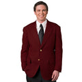 Executive Apparel "Ultralux" Men's Burgundy Blazer Jacket