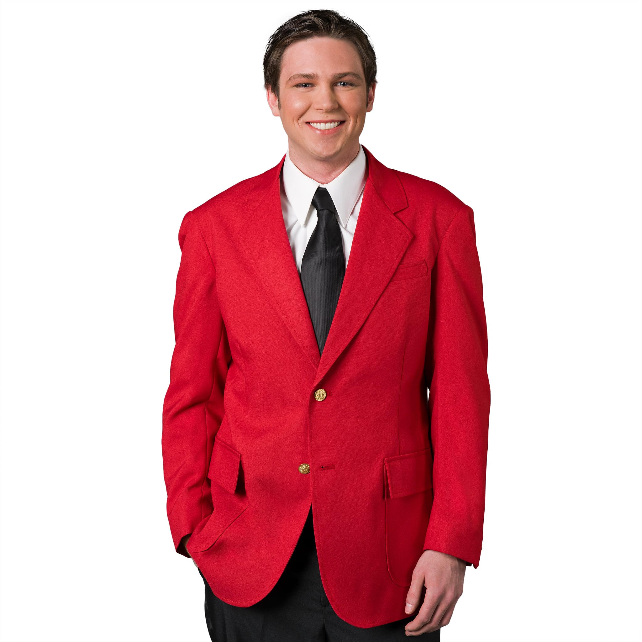 Executive Apparel "Ultralux" Men's Scarlet Red Blazer Jacket