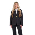 Executive Apparel "Ultralux" Misses Black Blazer Jacket