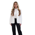 Executive Apparel "Ultralux" Misses White Blazer Jacket