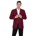 Neil Allyn "Career Basics" Men's Burgundy Blazer Jacket