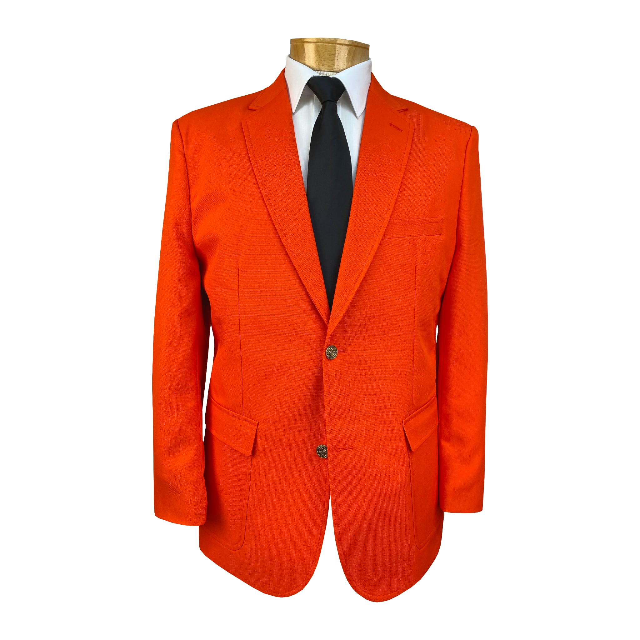 Neil Allyn "Career Basics" Men's Orange Blazer Jacket