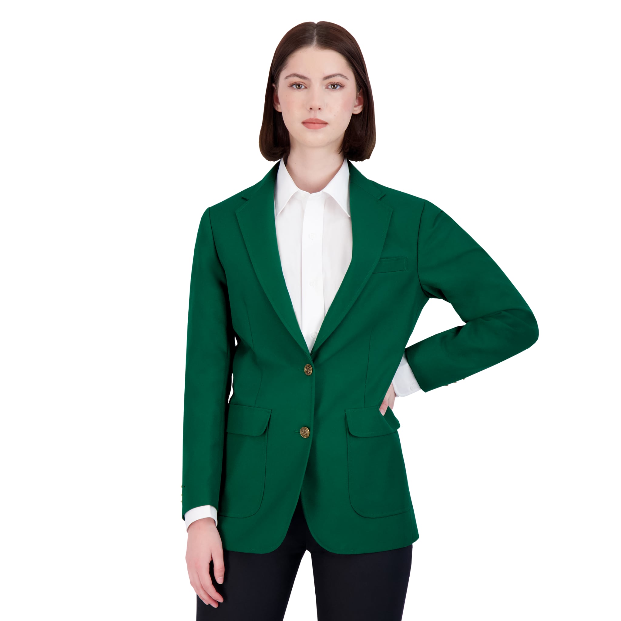 Neil Allyn "Career Basics" Misses Augusta Green Blazer Jacket