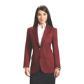Neil Allyn "Career Basics" Misses Burgundy Blazer Jacket