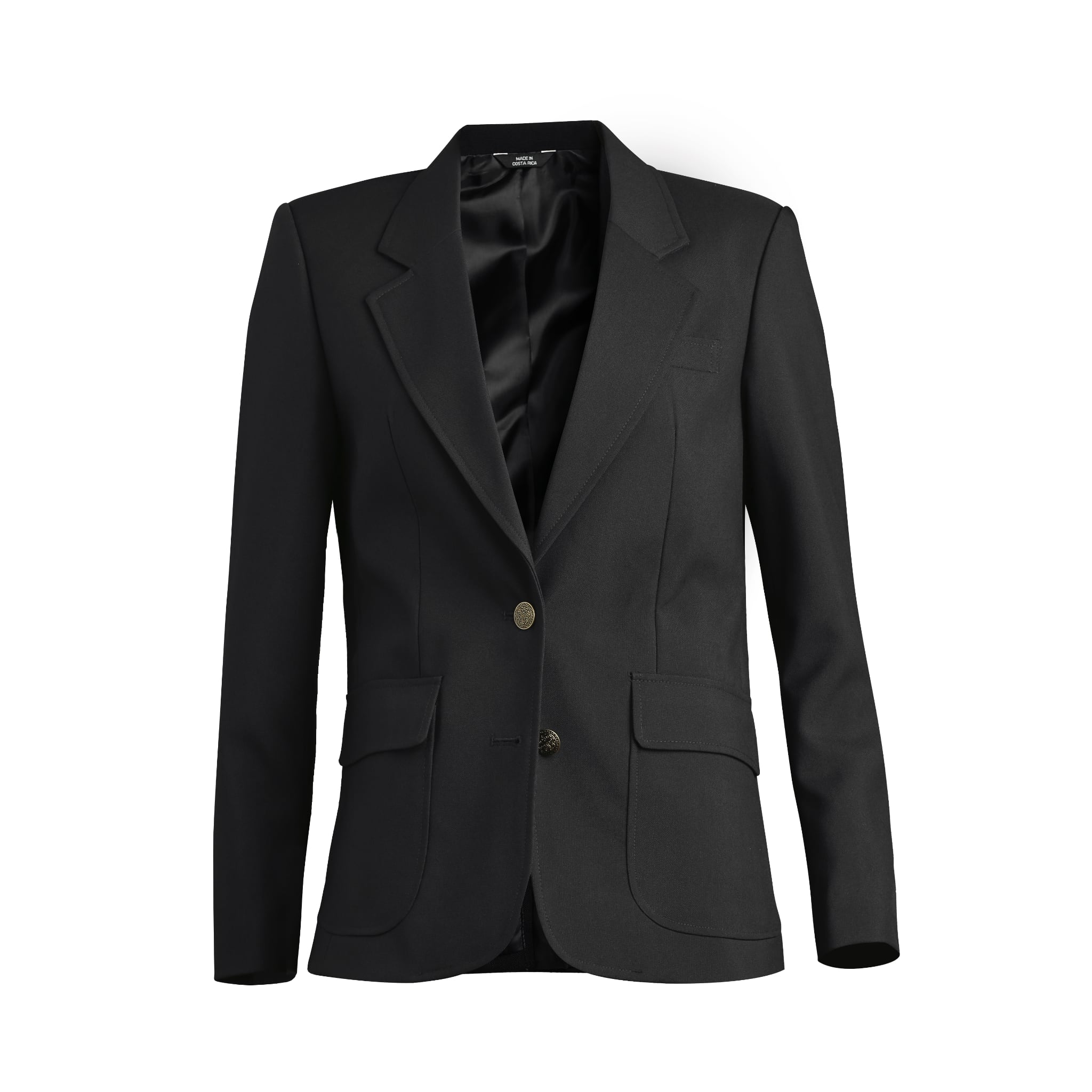 Edwards "Traditional Value" Misses Black Blazer Jacket
