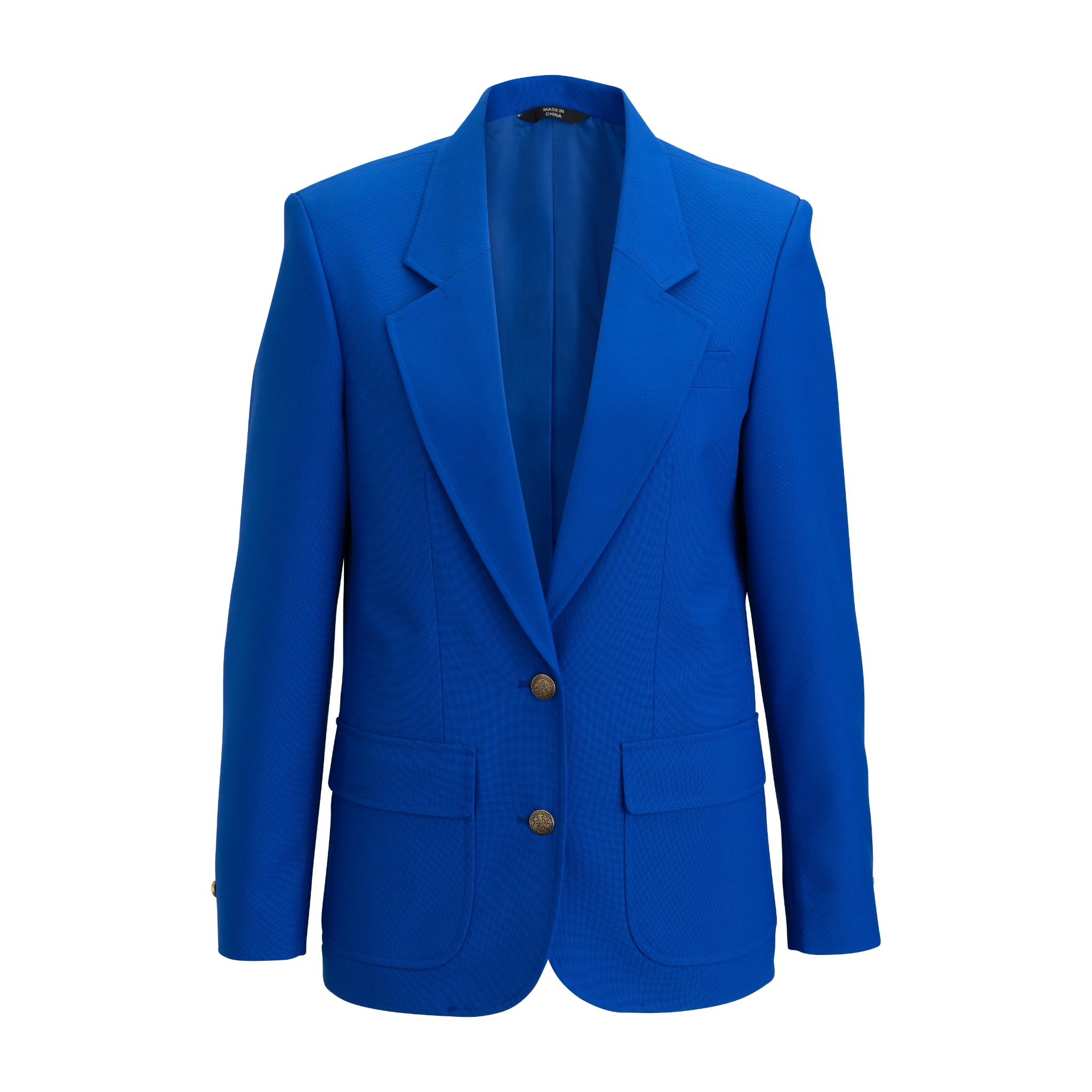 Edwards "Traditional Value" Misses Royal Blue Blazer Jacket